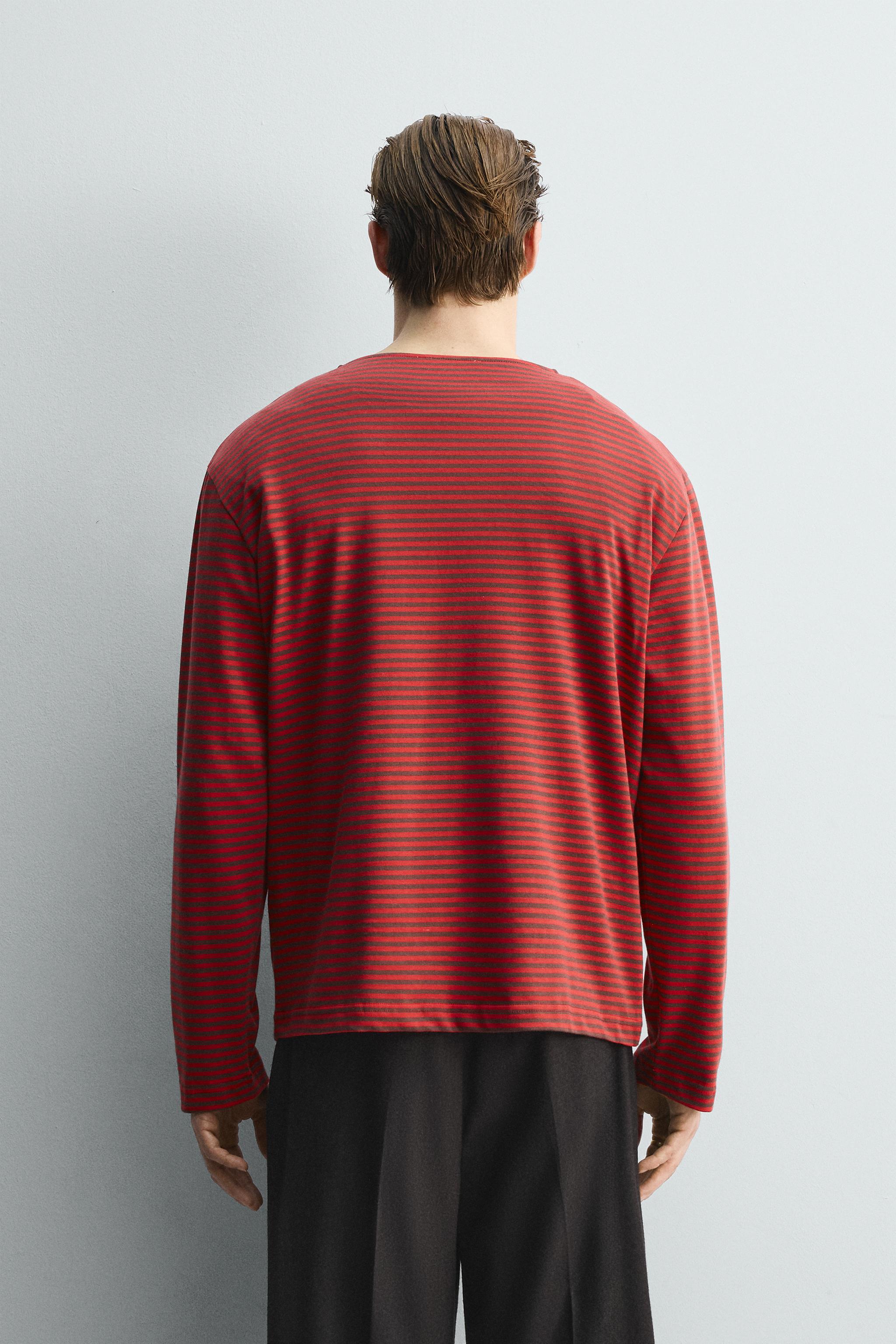 LIMITED EDITION STRIPED JACQUARD T-SHIRT